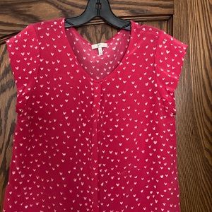 Heart top by joie! Gently worn.